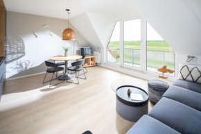 Deichloft - mit Watt- und Hafenblick